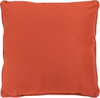 BrylaneHome 20" Square Throw Pillow - Patio & Outdoor - Water, Stain & Fade Resistant - Geranium
