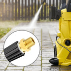 GASHER 2Pcs Brass M22 Pressure Washer Fitting,M22-14mm Male x 3/8"NPT Male Thread Fittings,For Pressure Washer Hose