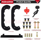 99-9313 Snow Blower Paddles with 133-5585 Scraper Blade Replaces Toro 125-1128 88-0771 55-9250 55-9251 55-9252 for Toro 210E, 210R, 421, 621, 621E, 721, 721E 721R, 721RC Snowthrowers