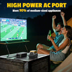 300W Power Inverter DC 20V to AC 110V Compatible with Dewalt: LIVOWALNY Battery Inverter Charger Adapter Power Converter with 2 AC & 2 USB Ports for Car, Vehicles, Laptop, Phone, String Light, Fan