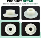 518865001 Oil Pump Drive Gear - for Ryobi Chainsaw RY3714, RY3716, RY3818-2 Pcs