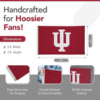 Indiana Hoosiers College Sports Printed Flag - NCAA Licensed - Nylon - School Banner (Red) (3' x 5')