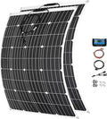 1000 Watt Flexible Solar Panel for RV, 2 × 500 Watt 12 Volt Solar Power Panel Kit with 40A Solar Charge Controller Monocrystalline Solar Panels for Camping Off Grid Car Battery Charging Boat