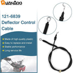 Deflector Control Cable 121-6839 for Toro Snow Blower fits Toro Power Max 37771 37772 37775 37777 37780 38813 38816 38817 Snow Thrower