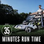 EGO POWER+ Electric Lawn Mower, Cordless Push, Includes 56V 4.0Ah Battery and Charger - LM2112