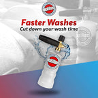 McKillans Car Wash Foam Cannon for Pressure Washer - Snow Lance Soap Dispenser for Car Washing with Adjustable Thick Foam - Including 1/4 Quick Connector