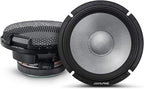 Alpine R2 Speaker Bundle - Two Pair of R2-S65C 6.5" R-Series High-Resolution 2-Way Component Speakers