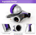 RESTMO Garden Hose Nozzle, Heavy Duty Metal Water Hose Nozzle with 7 Adjustable Spray Patterns, High Pressure Hand Sprayer with Flow Control, Best for Watering Plant & Lawn, Washing Car & Pet, Purple