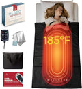 Sauna - Portable Sauna for Home - Infrared Blanket for Detox, Weight Loss & Relaxation, Dry Heat Therapy Bag, Personal Wellness at-Home Wraps with Adjustable Temp 95-185°F. 110V 500 Watts, 71" x 36"