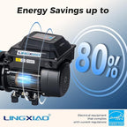 Above Ground Variable Speed Pool Pum 1HP, 115V Energy Star Above Ground Pool Pump with Filter Basket, 5230GPH, Low-Noise, Energy Saving
