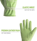 HANDLANDY Women Safety Work Gloves Utility Touch Screen Working Grip Glove for Yardwork Gardening Breathable Mechanic Gloves