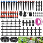 226 Ft Drip Irrigation System Watering System for Outdoor Plants, Greenhouse Sprinkler System Kits, Garden Raised Bed Irrigation Drip Irrigation Kits with 1/2 in,1/4 in Hose