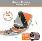 Cluparis 3-Pound Super Heavy Duty Trimmer Line .155-Inch-by-361-ft Twist Pro Trimmer Line Spool 3-Component Tri-Extrusion Weed Eater String with Super Line Cutter