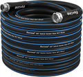 Fevone Garden Hose 100 ft., Lightweight Hybrid Water Hose, Flexible and Durable, Leak-Free Connections