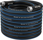 Fevone Garden Hose 100 ft., Lightweight Hybrid Water Hose, Flexible and Durable, Leak-Free Connections