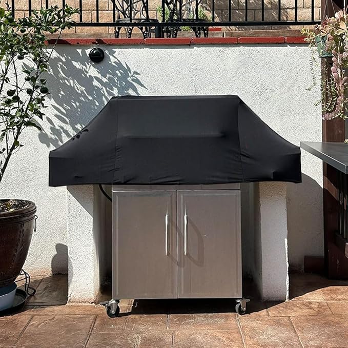 Short BBQ Grill Cover Lightweight Waterproof Outdoor Summer BBQ Gas Grill Covers 60 inches