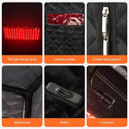 Gollense Red Light Sauna with Hot Air Heater, Portable Sauna for Home with 660nm Red Light Therapy Lamp Full Body Sauna Sweat Box, Thicken Tent, Folding Chair, Adjustable Temperature, Timer Setting