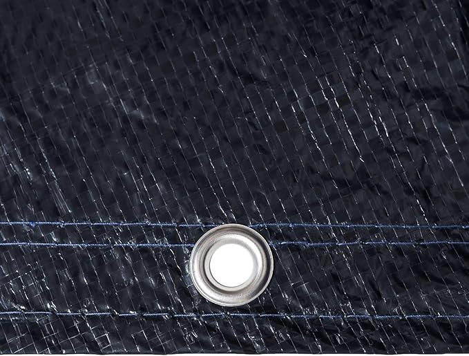10’ ft. Round Pool Winter Cover for Above Ground Pools – 8-Year Warranty, Cold and UV Resistant, Weatherproof and Durable, Winch & Cable Included