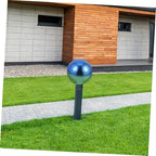 Garden Gazing Ball Reflective Surface Polished Decorative Ball for Lawn Statue 12 Inches for