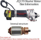 951-10645A Electric Starter/Motor 751-10645 951-10645B Compatible with Ariens/Troy-Bilt/MTD/Cub-Cadet/Craftsman/Toro/Husqvarna/LCT Snowblower 208cc 254cc Engine