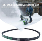 5-Rib Aramid Drive Belt for Toro Snow Blower, Replaces 95-6151 265-929 75-939, Fits CCR2400 CCR2450 CCR2500 CCR3000 CCR3600 CCR3650