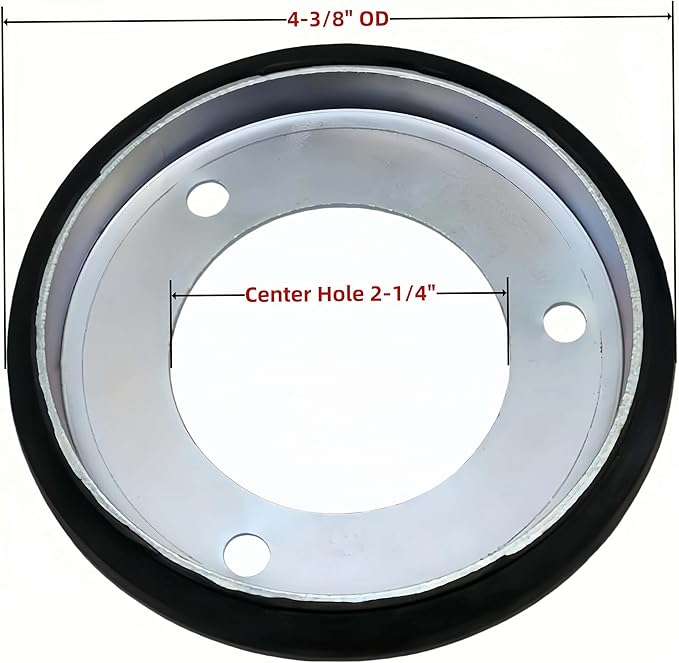 03248300 03240700 1501435MA 76-070-0 Drive/Friction Wheel Disc Replace Murray/Ariens/John Deere SnowBlower，for 22013 022013 240-068 1501435MA 313883 53830 AM123355 Drive Friction Disc