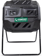 Compost Sticker - Organic Waste Only Bin Label - 3-5 Year Indoor/Outdoor Rated - Heavy Duty, Weather Proof, Ultra Durable - USA Made (6x2 inch), 4 Labels