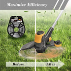 Cluparis 237-Feet Super Heavy Duty Trimmer Line .105-Inch-by-1-Pound Square Pro Trimmer Line Bulk 3-Component Tri-Extrusion Weed Eater String with Super Line Cutter