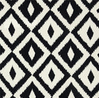 RSH DECOR Deep Seating Cushion with Pillow Back | 24” x 23” Seat | Water and Fade-Resistant Spun Fabric | Outdoor Chair Cushion Set for Patio Furniture | Black White Aztec