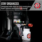 Adam's Pro Series Electric Pressure Washer 2.0 - Professional Powerful Detailing Car Washing Pressure Sprayer That Includes Snub Nose, Wall Mount & Pressure Washer Tips | 1200 PSI & 1.76 Operating GPM