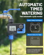 Smart Sprinkler Timer, Programmable Garden Smart Hose Watering System Equipment for Garden, Automatic Irrigation for Yard/Lawn, 1 Outlet