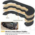 99-9313 Snow Blower Paddles with 55-8760 Scraper Blade Replaces Toro 99-9313, 125-1128, 55-9250, 55-9251, 88-0771 for Toro 38180 ccr 2000 ccr 2400 ccr 2500 ccr 3650 ccr2000 ccr3650 Snowthrower