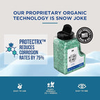 Natural Rapport Pet Friendly Ice Melt - Calcium Chloride Free, Pet Safe Ice Melter, Rock Salt Alternative - Time Release Deicer Formula Lasts 3X Longer (35 lb)