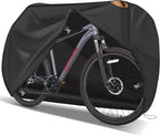 Zettum Bike Cover for 1 Bike - Outdoor Bike Cover for Stationary 1 Bike Waterproof & Heavy Duty, 600D Bicycle Cover for Single eBike, Mountain Bike, Road Bike, Hybrid Bike, Beach Cruiser Bike Storage