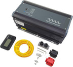 Soyond 2000W Pure Sine Wave Inverter Charger, 12V DC to 120V AC Surge 6000W, with 50A Battery AC Charger, Power Inverter w/LCD Remote Panel for RV, Boat,Truck, Compatible with Lifepo4 Battery