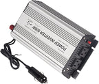 600W Power Inverter DC 12V，Output 110V-120V AC Car Inverter with USB Car Adapter