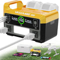 550W Power Inverter for Dewalt 20V, DC 20V to AC 110V Pure Sine Wave, Portable Power Station with 2 USB Ports & 1 AC Outlet & 1 Type-C Fast Charging, Battery Adapter with LED, Battery Not Included