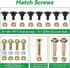 99-9313 Snow Blower Paddles with 133-5585 Scraper Blade for Toro Power Clear 721 621 721E 621E 210R 621R 721R 418 ZE 221E 221QE 221QR 221R 421QE 421QR 621QZE 621QZR 621ZE 621ZR Snowthrowers