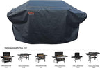 Griddle Cover for Blackstone 36" Griddle Cooking Station with Hood,Waterproof Fabric Flat Top Gas Griddle Cover, Black