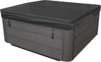 Scenic Outdoor Hot Tub, 6-Person 69-Jet Lounger 4-Pump Spa with Triple Water Columns and Bluetooth Stereo by Essential Hot Tubs
