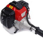 2 Stroke Gas Hedge Trimmer 2.3HP 52CC Air-Cooled Gasoline Brush Cutter Weed Wacker Multi-Function Straight Shaft Gas Grass Trimmer Pole Saw for Weeding, Hedge Trimming, Branch Cutting