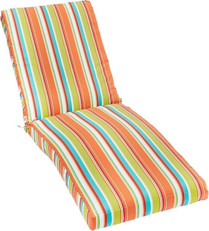 BrylaneHome 84" Chaise Cushion - Covert Breeze