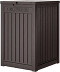 Package Delivery Box for Outside, 48 Gallon Storage with Lockable Secure, Large Double Wall Resin Outdoor Package Delivery Waterproof Deck