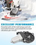 Snowblower Spout Rotator Chute Motor Fit for Various Murray/Simplicity Snowblowers Replace 1728965SM