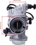 Carburetor Compatible with Honda Foreman 450 TRX 400 450 400FW ATV Carburetor, TRX450ES TRX450FE TRX450FM TRX450S Rancher TRX350 350 ES FE FM TE TM TRX 300 TRX 300 FW