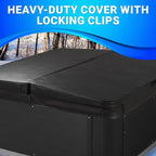 Inland 6 Person Indoor Outdoor Hot Tub, Plug & Play Spa, 24 Jets, LED Lighting System, Insulated Spa Cover, Made in USA, Aqualife by Strong Spas