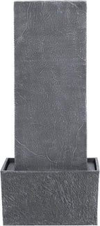 Teamson Home Demeter 29 inch Outdoor Water Fountain with LED Lights