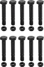 BlueStars 52100100 Snow Blower Shear Pins and Nuts - Fits Ariens 52100100 521001 00659100 John Deere AM136890 Rotary 5575 Snowthrower - Pack of 10
