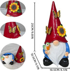 Key Hider Outdoor Garden Gnomes Statue Hide A Key Outside Gnome Figurine Decor For Yard Lawn Hidden Spare Key Holder Lock Box Red