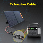 49Ft Solar Cable Solar Extension Cable,10AWG Solar Panel ExtensionCable with Female and Male Connectors,Waterproof Solar ExtensionCable Kit (Red and Black).